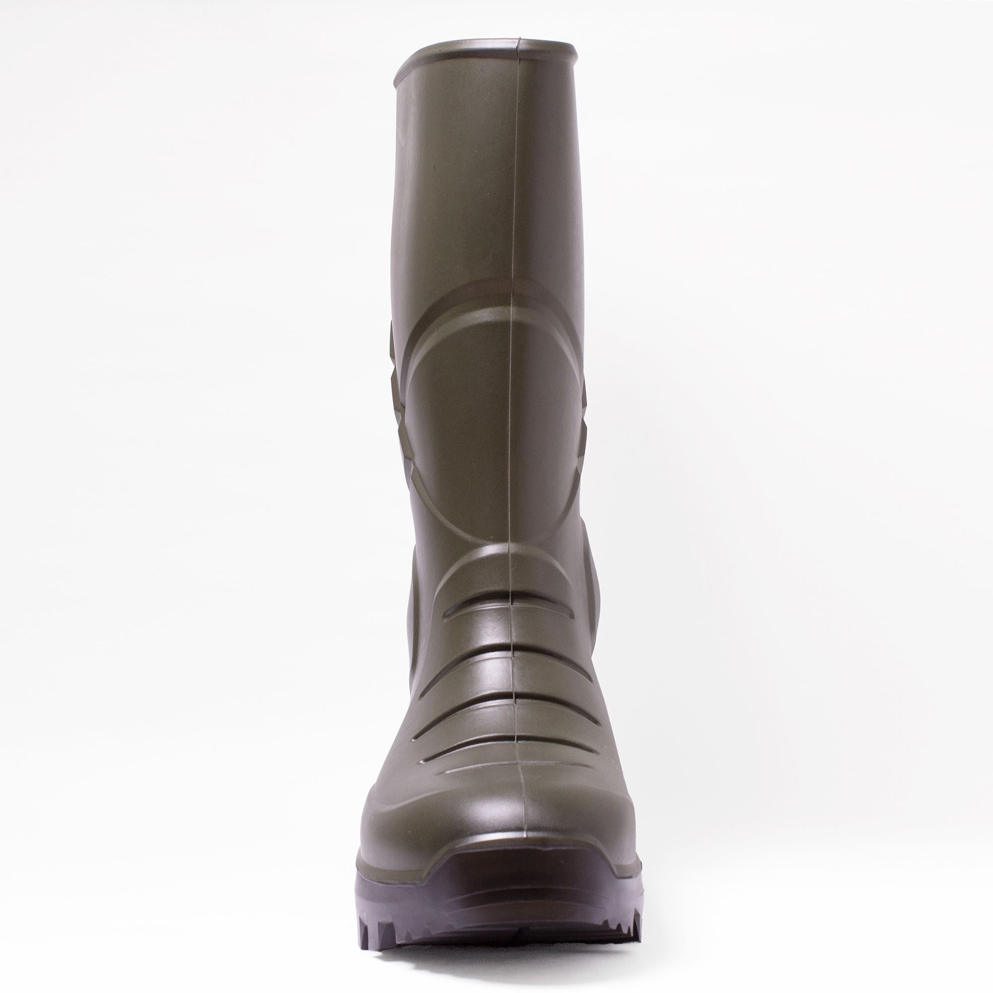 Green Safety PU Gumboots Green