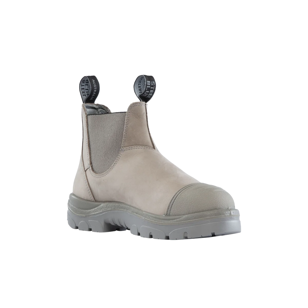 Steel Blue Hobart Scuff Cap Safety Boot - Granite - Size 5