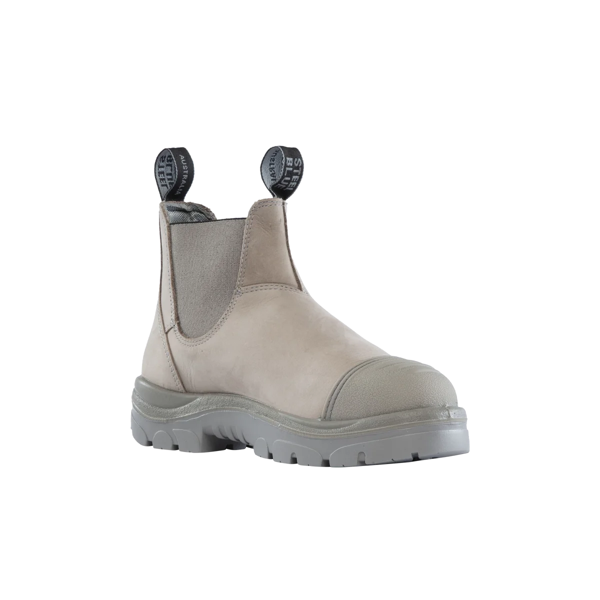 Steel Blue Hobart Scuff Cap Safety Boot - Granite - Size 5