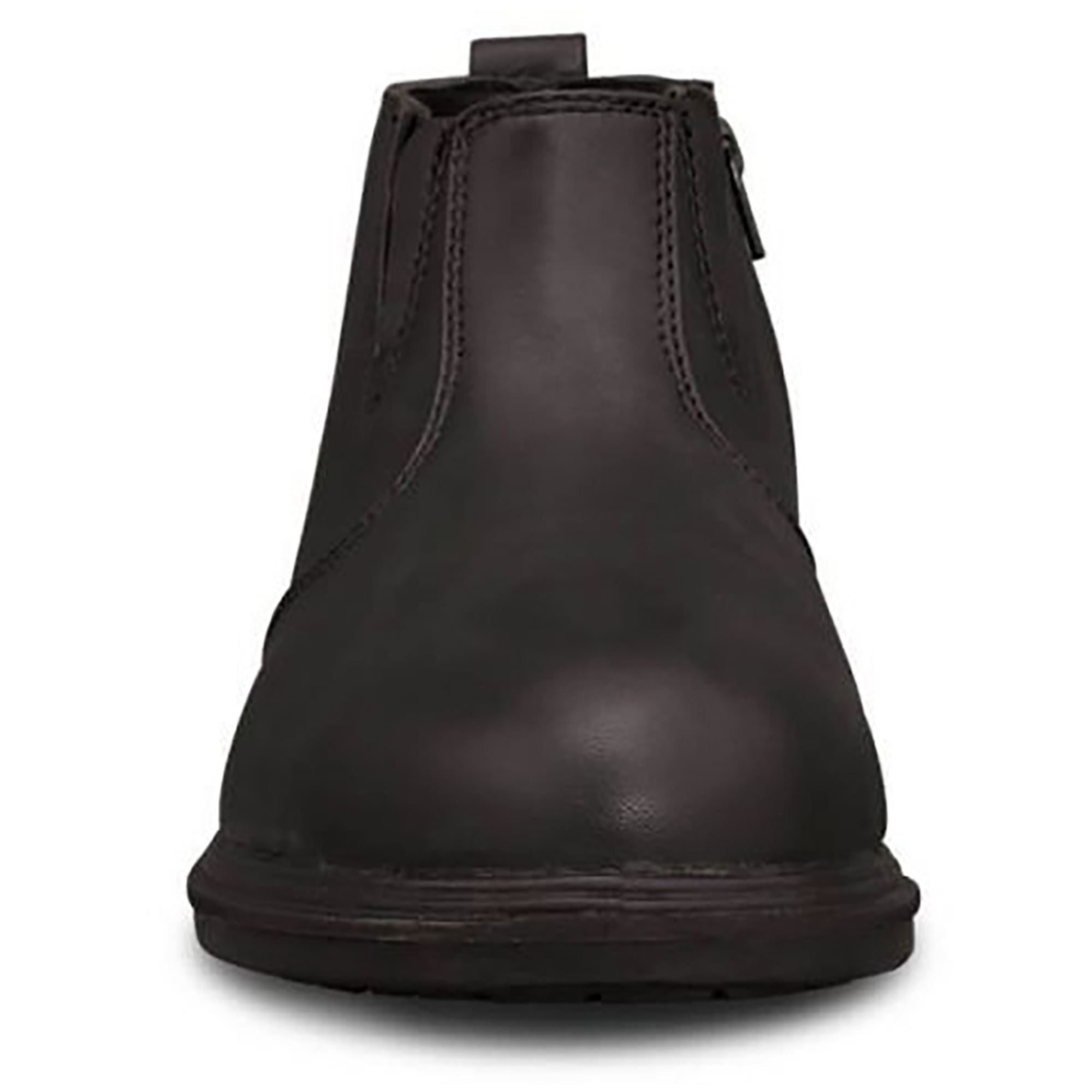 Black Zip Side Boot Black