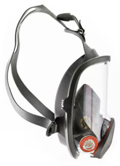 3M™ 6800 Full Face Reusable Respirator - 6000 Series Elastomeric Twin Filter - Medium