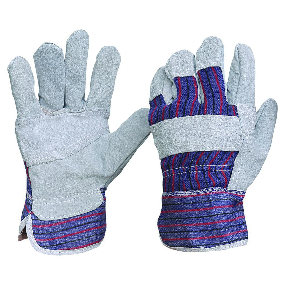 Candy Stripe Gloves Large - Grey - Large