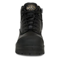130mm Black Zip Sided Hiker Boot Black
