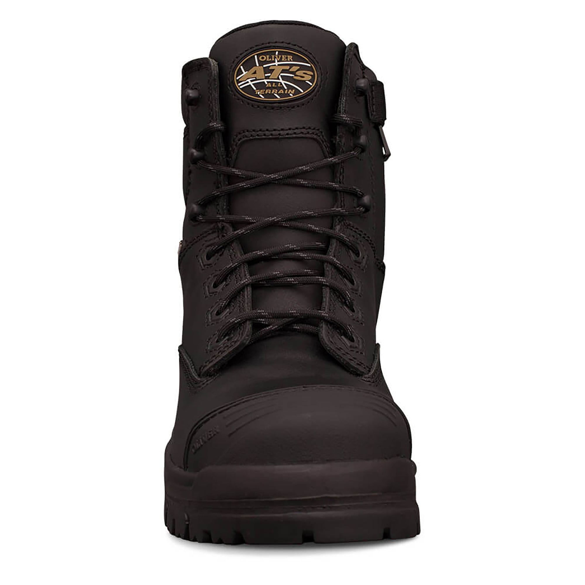 150mm Black Zip Sided Boot Black