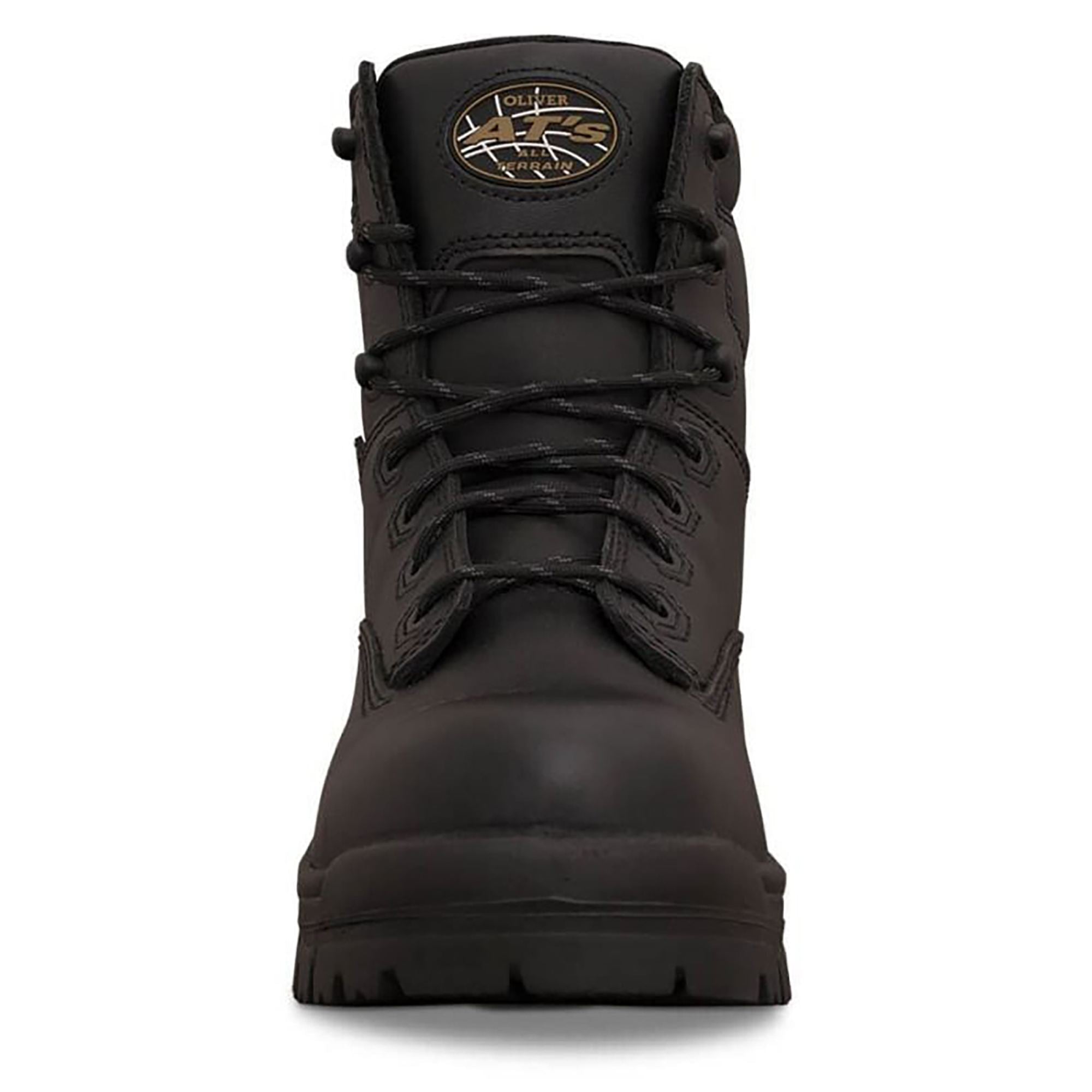 150mm Black Lace Up Boot Black