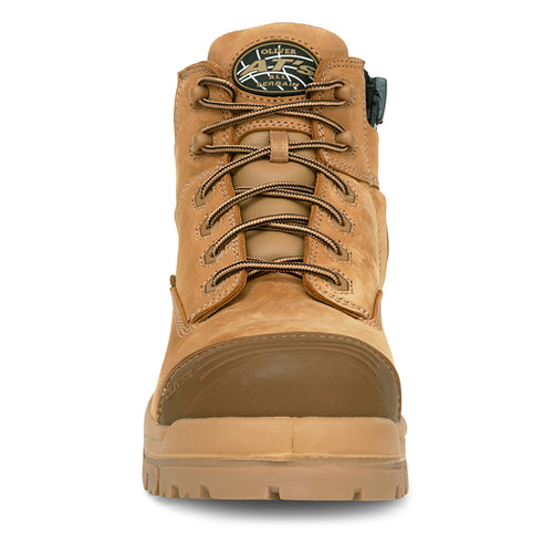 130mm Stone Zip Sided Boot Stone