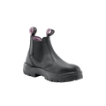 Steel Blue Hobart Ladies Safety Boot - Black - Size 4