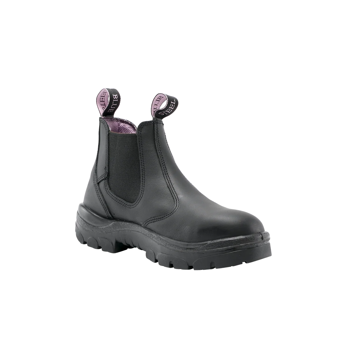 Steel Blue Hobart Ladies Safety Boot - Black - Size 4