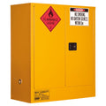 Flammable Liquid Storage Cabinet - 160L, 2 Doors, 2 Shelves