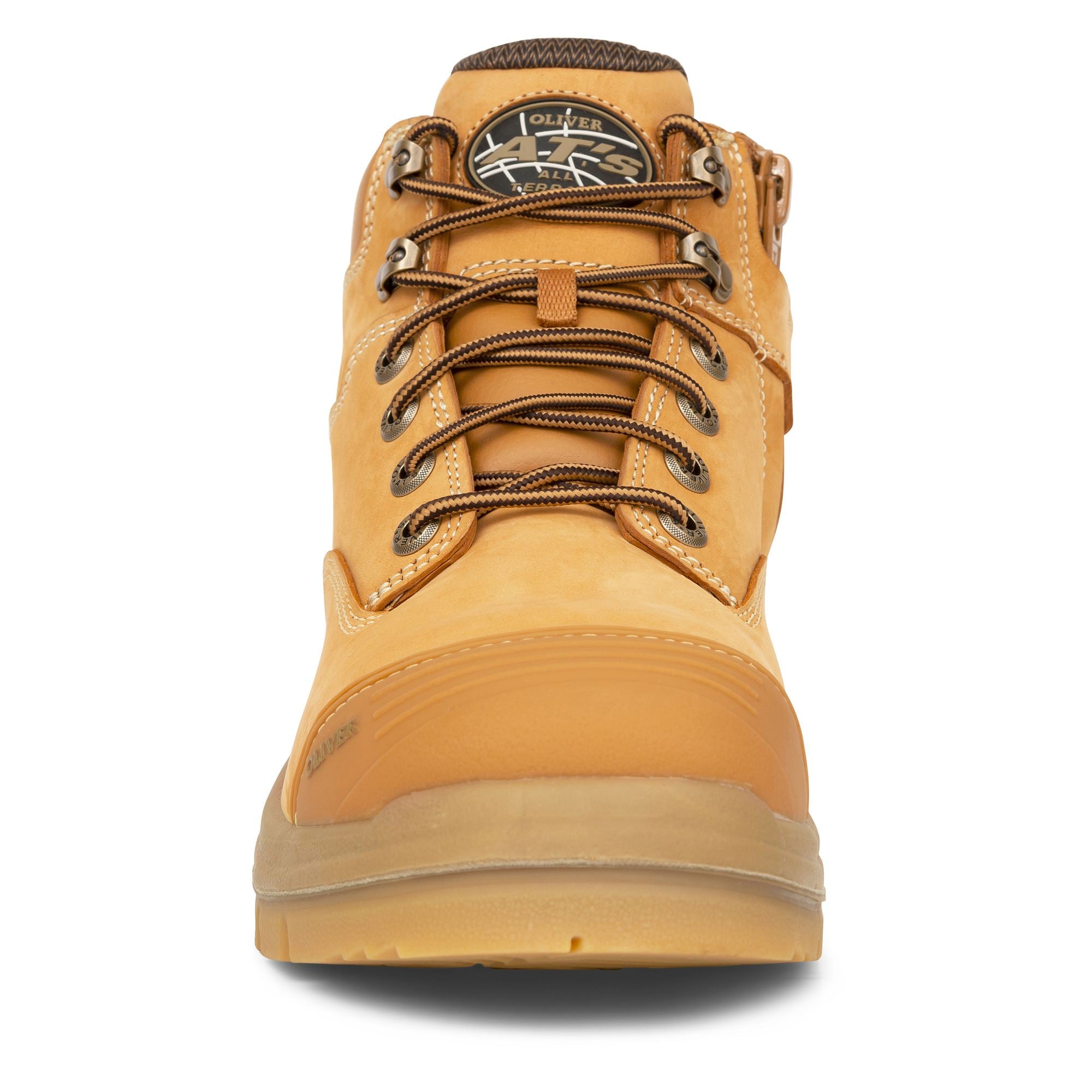 130mm Wheat Zip Sided Boot Wheat