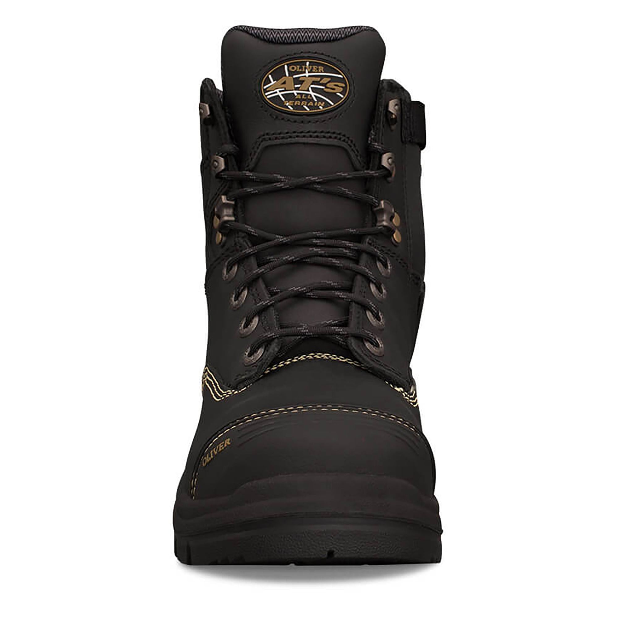 150mm Black Zip Sided Boot Black