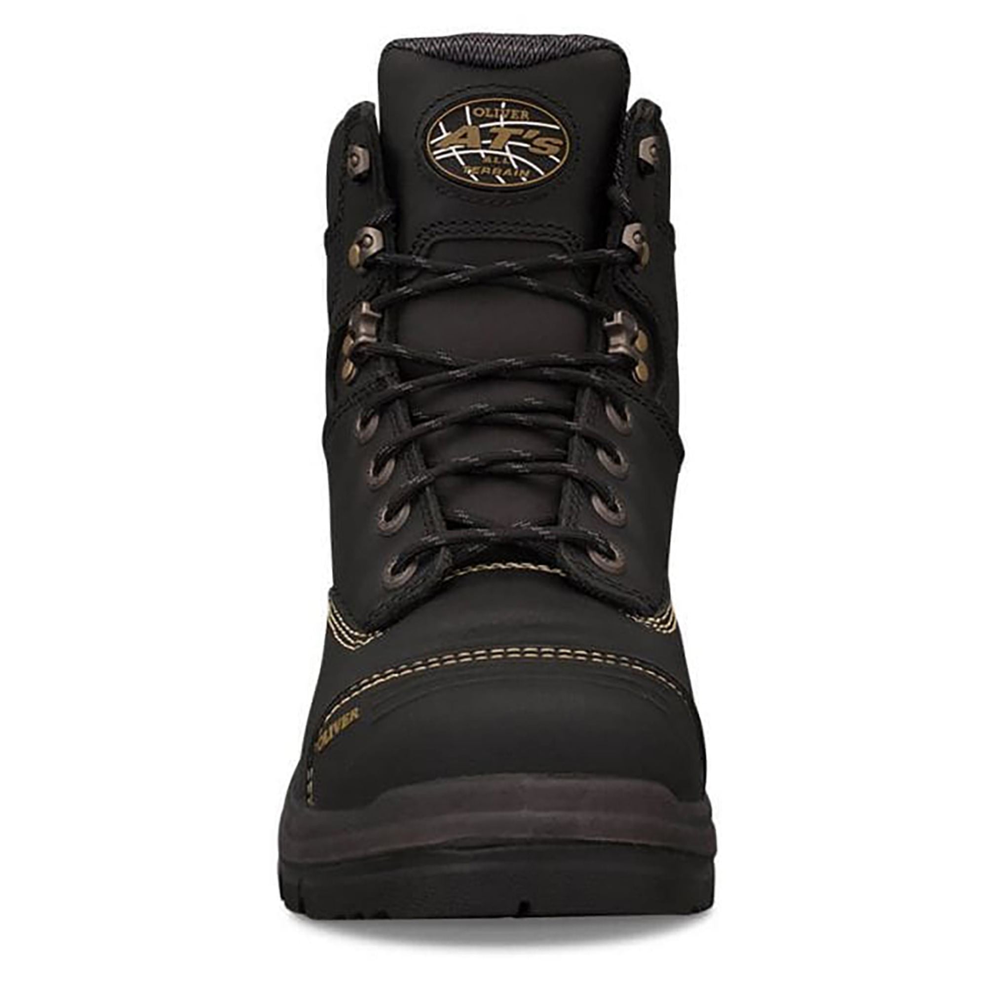 150mm Black Lace Up Boot Black