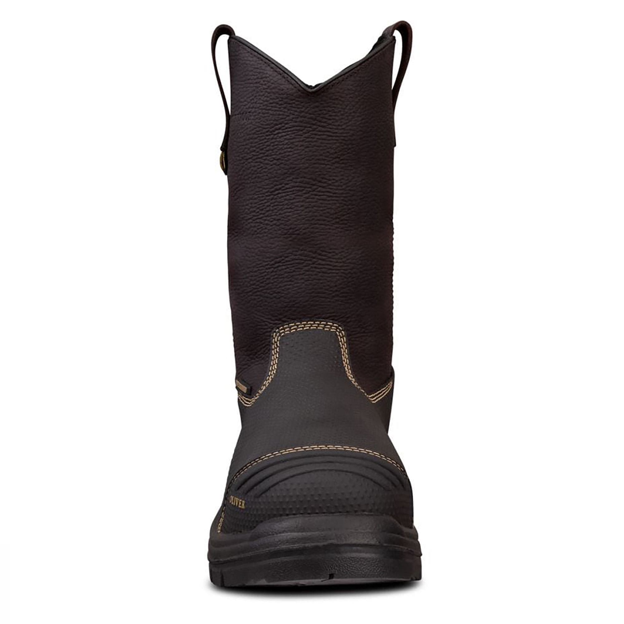240mm Brown Pull On Riggers Boot Brown