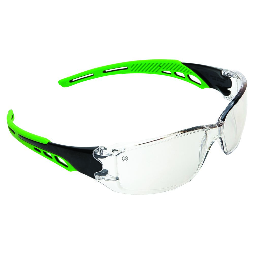Cirrus Green Arm Safety Glasses