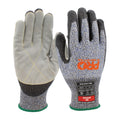 Arax Ultra-Thin Foam Nitrile And Synthetic Leather Palm - Grey - 7