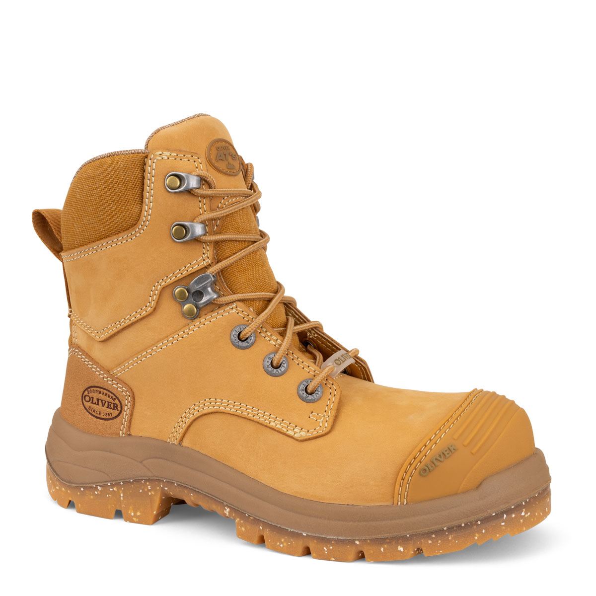 150mm Women's Wheat Zip Sided Boot
