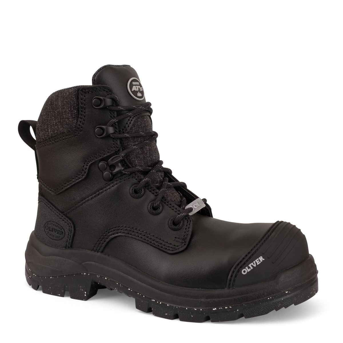 150mm Women's Black Zip Sided Boot