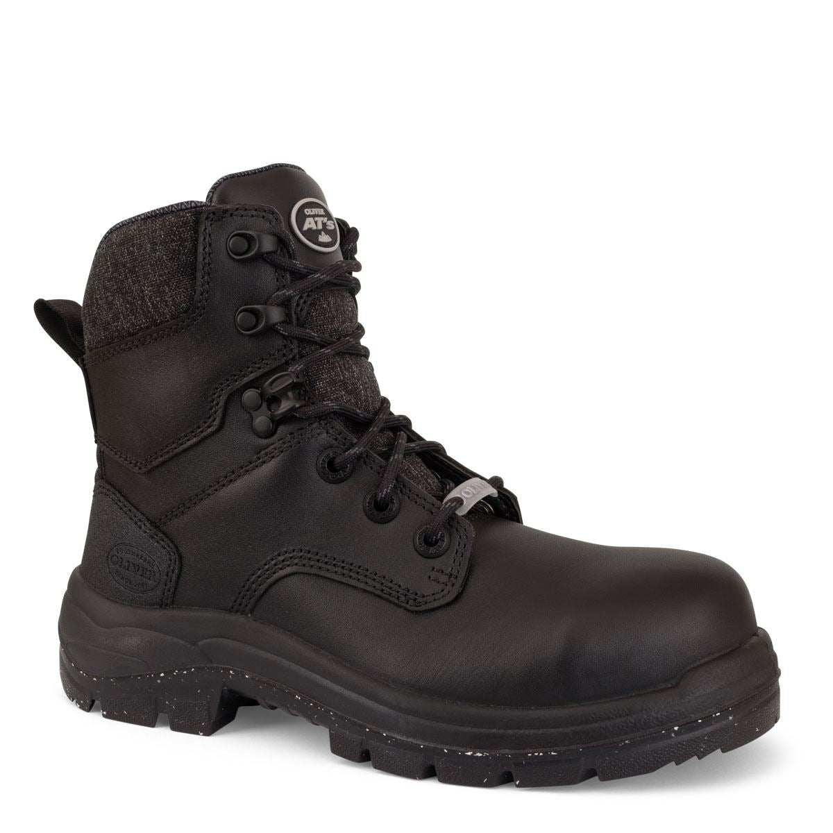 150mm Women's Black Zip Sided Boot