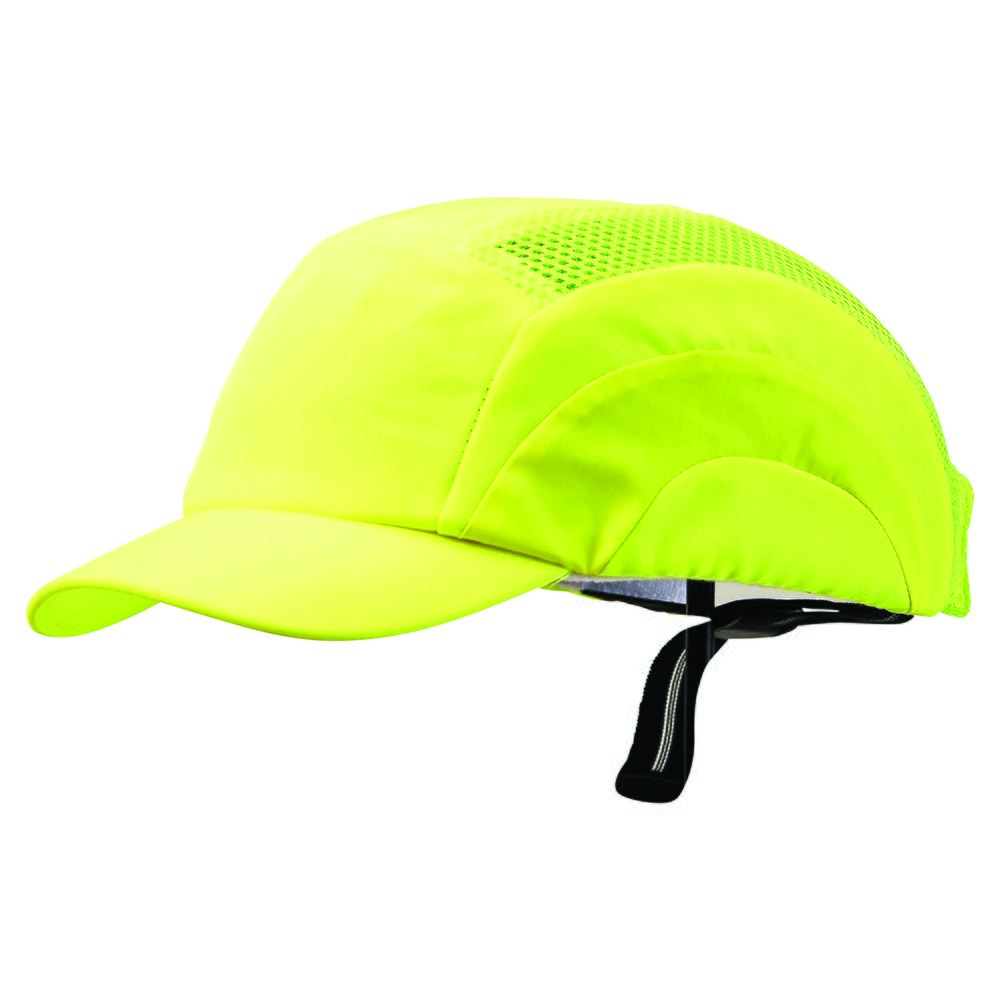 Bump Cap - Short Peak Fluro Yellow - Fluro Yellow