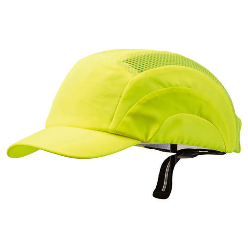Bump Cap - Short Peak Fluro Yellow