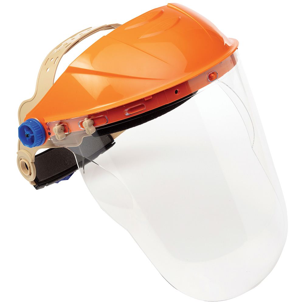 Striker Browguard Visor With Chinguard - Clear