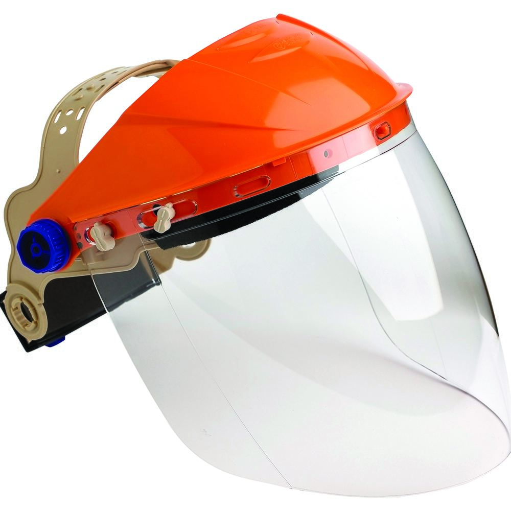 Striker Browguard With Visor Clear Lens - Clear