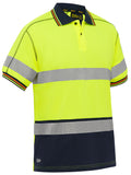 Taped Hi Vis Polyester Mesh Polo