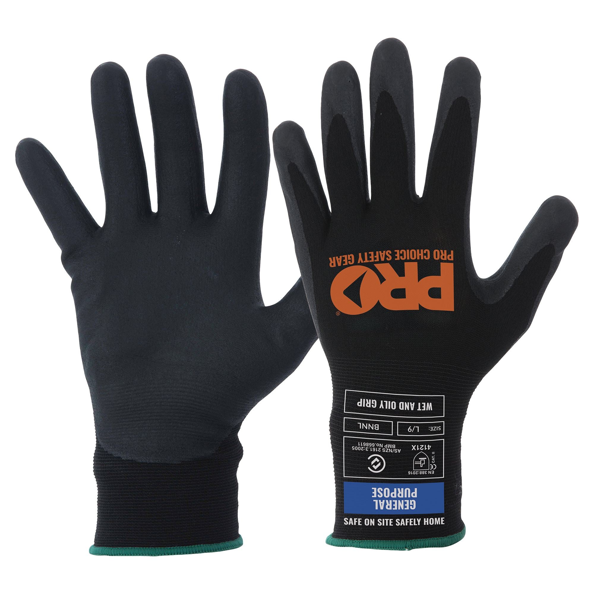 Prosense Dexi-Pro Gloves - Black - 7