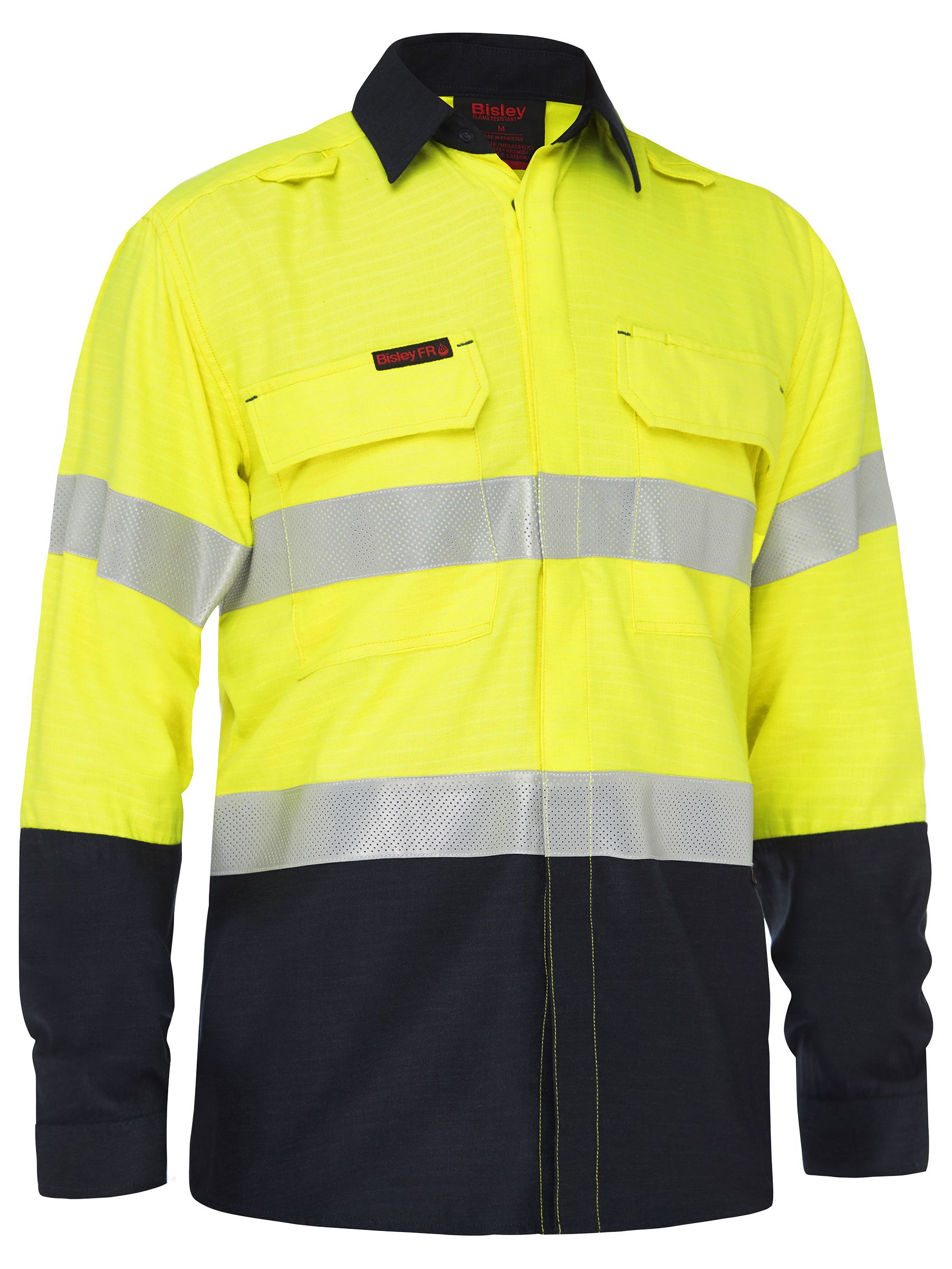 Apex 160 Taped Hi Vis FR Ripstop Vented Shirt