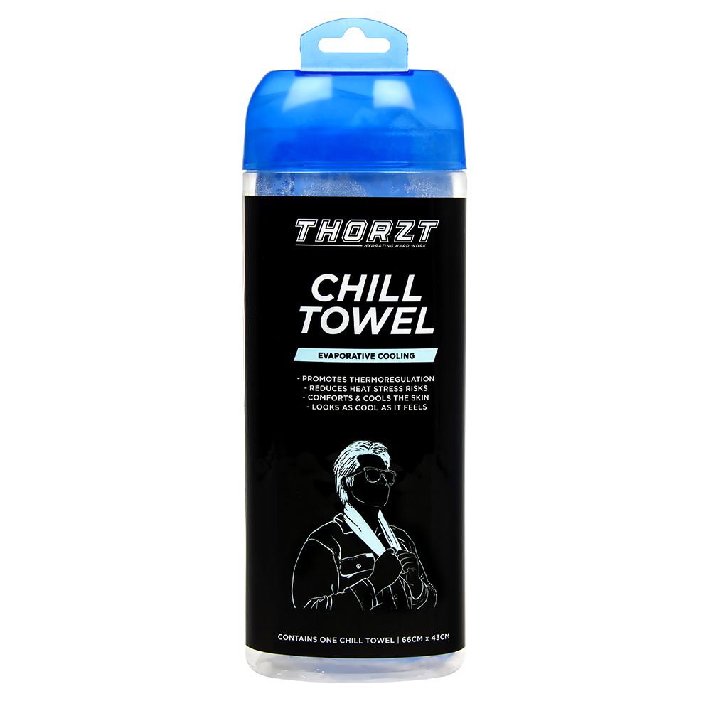 Thorzt Chill Skinz Cooling Towel - Blue