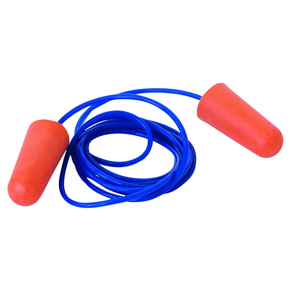 Probullet Disposable Earplugs Corded (100 Pairs) - Orange