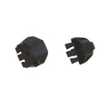 Plastic Clip To Hold Browguard To Hard Hat - Black