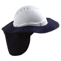 V6 & V9 Hard Hat Brim - Plastic/ Polyester - Blue
