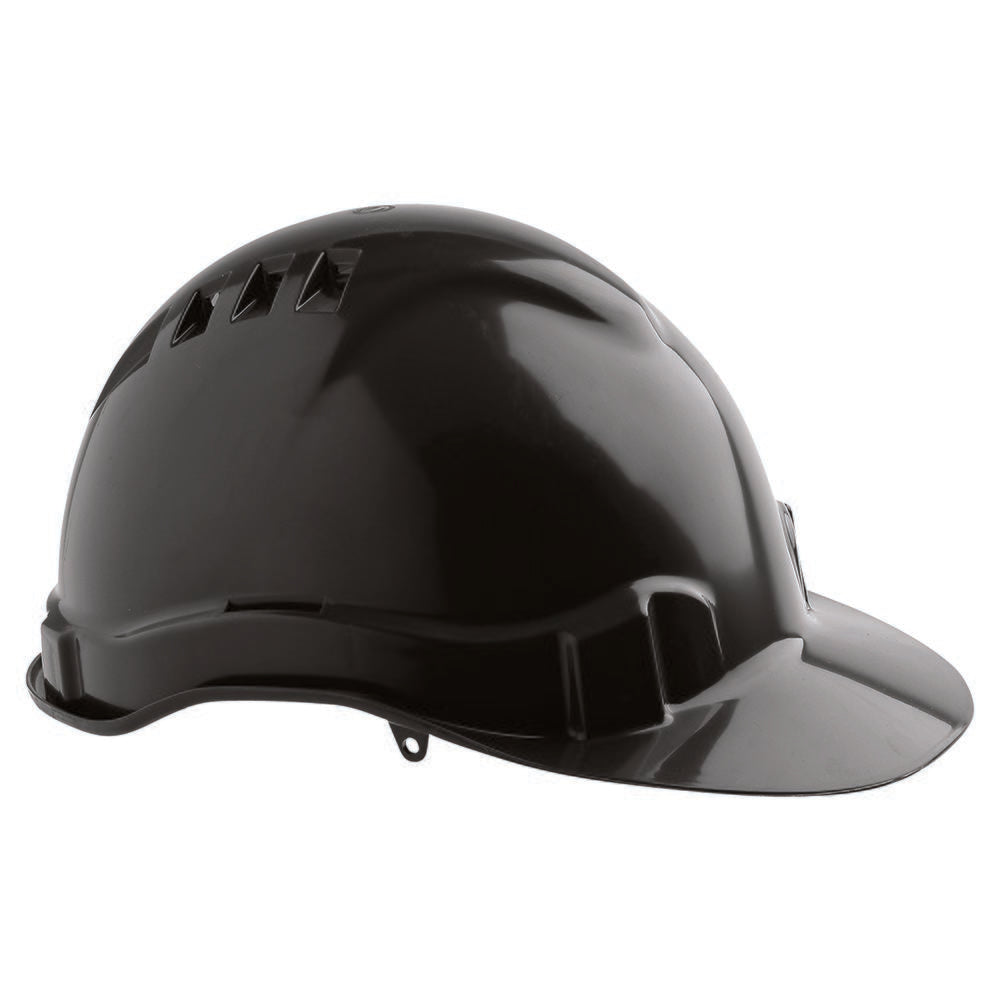 V6 Hard Hat Vented Pushlock Harness - Black