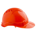 V6 Hard Hat Vented Pushlock Harness - Orange