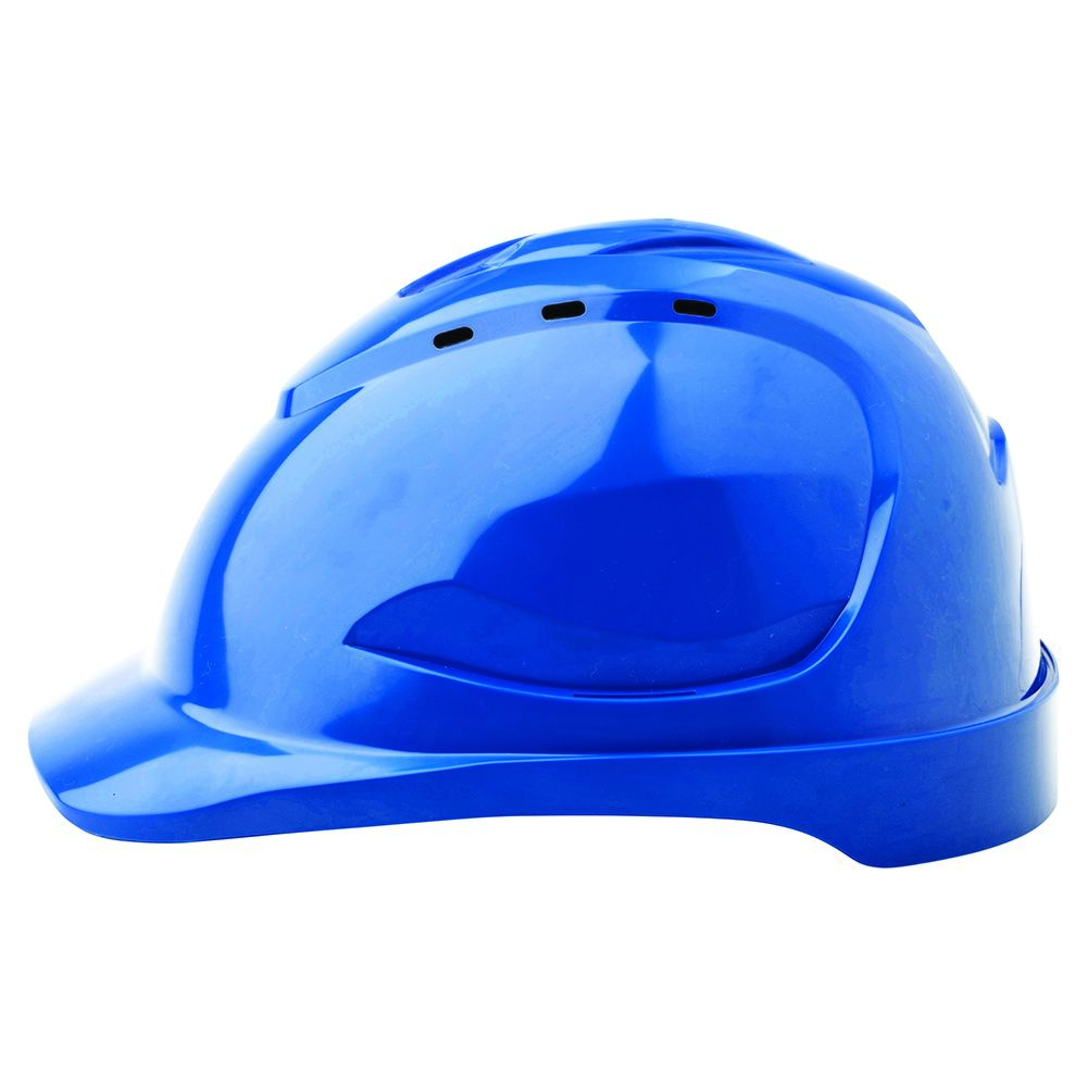 V9 Hard Hat Vented Pushlock Harness - Blue