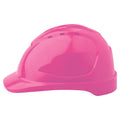 V9 Hard Hat Vented Pushlock Harness - Fluro Pink