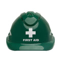 V9 Hard Hat complete with First Aid Logo - Green