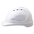 V9 Hard Hat Vented Pushlock Harness - White