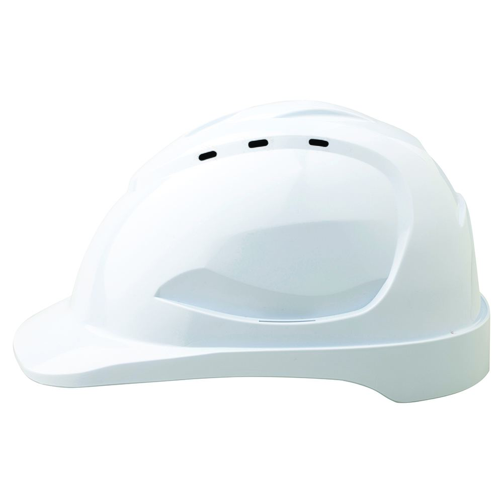 V9 Hard Hat Vented Pushlock Harness - White