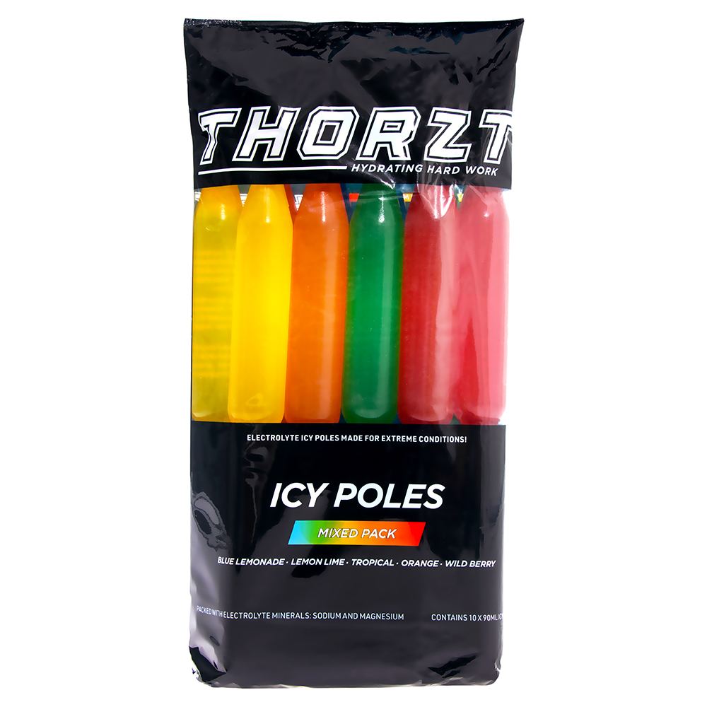 Thorzt Electrolyte Icy Poles - 5 Mixed Flavours, 10 Pack