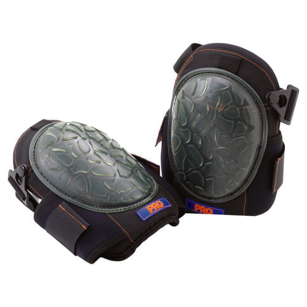 Turtle Back Knee Pads Hard Shell - Black