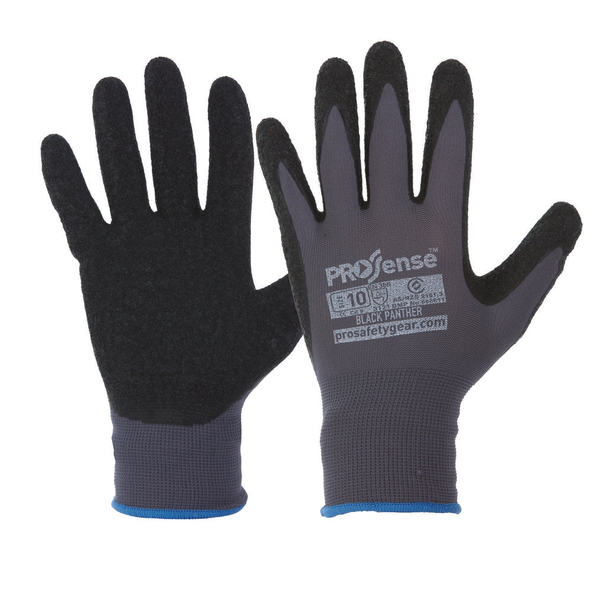 Prosense Black Panther Gloves - Black - 7