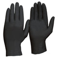 Disposable Nitrile Powder Free, Heavy Duty - Black - 2XL