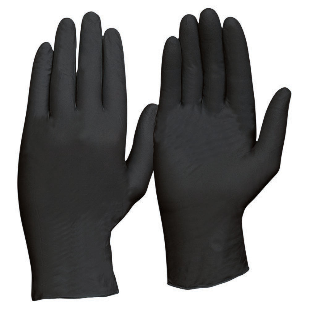 Disposable Nitrile Powder Free, Heavy Duty - Black - 2XL