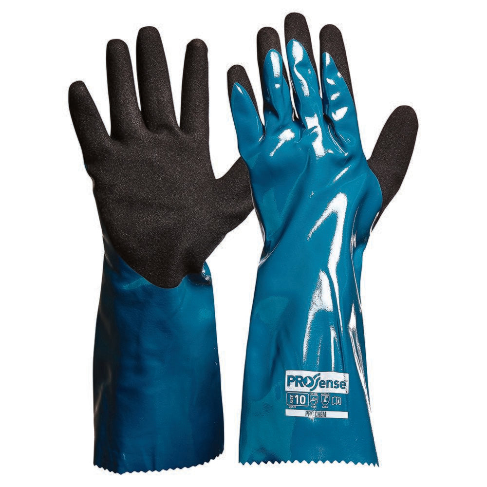 Prochem 35Cm Green/Black Nitrile PU - Green + Black - 9