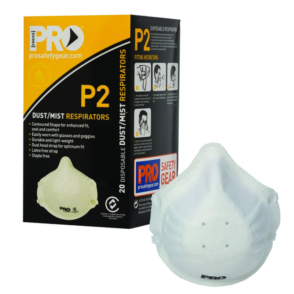 Dust Masks P2 - White