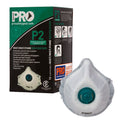 Dust Masks P2+Valve+Carbon - White