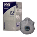 Dust Masks Promesh P2+Valve - White