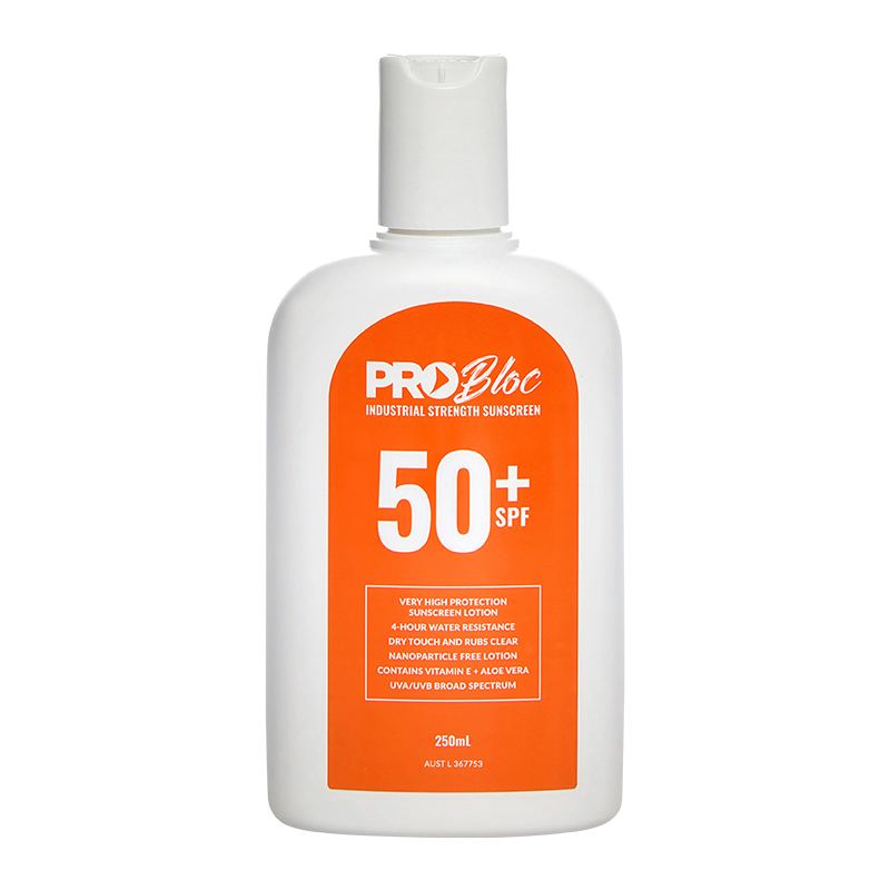 Probloc SPF 50 + Sunscreen 250ML Squeeze Bottle - White